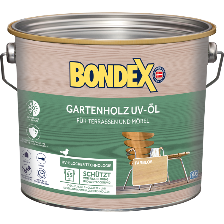 bondex uv-öl universal farblos 2,5l
