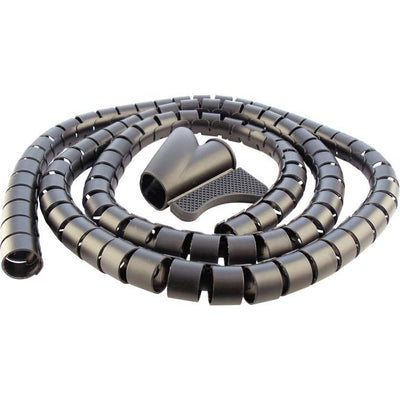 kabelspiralschlauch 28mm schwarz 1,5m