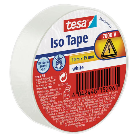 tesa isolierband weiß 10mx15mm