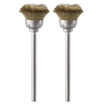 topfbürsten messing 13 mm, 2 stück