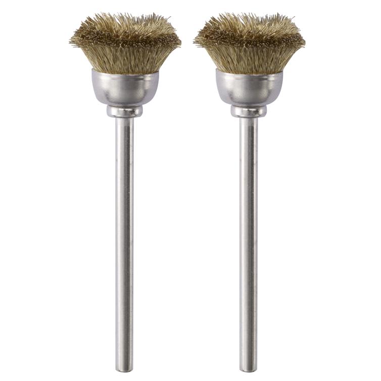 topfbürsten messing 13 mm, 2 stück