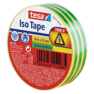 tesa isolierband grün/gelb 10mx15mm