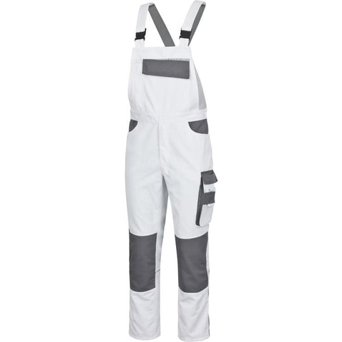 latzhose extrem weiss/grau gr. m