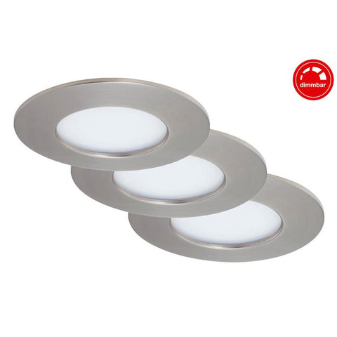 einbauleuchten 3er-set 3xled 5w