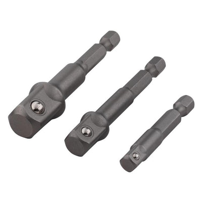  stecknuss-adapter-set mit 6-kant schaft