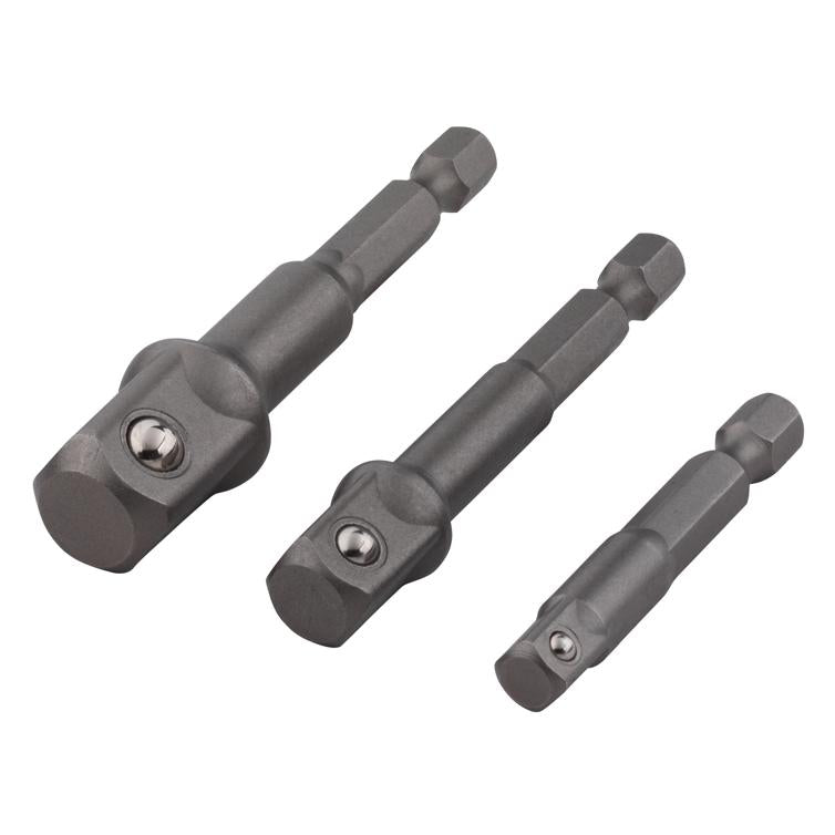 stecknuss-adapter-set mit 6-kant schaft