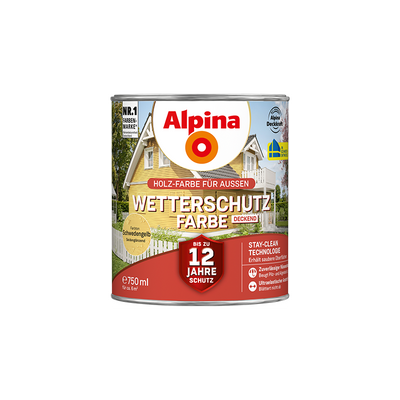 wetterschutzfarbe schwedengelb 750ml