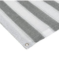 balkonblende 0,90 x 3 m / grün/weiß