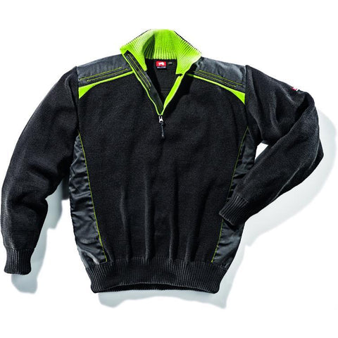 stricktroyer ultra schwarz-lime gr. xl