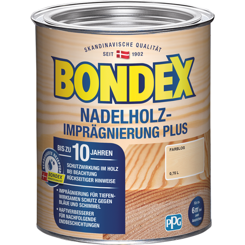 bondex nadelholz-impräg plus farbl 0,75l