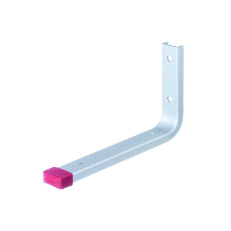 wandhalter gerade alu 90x160 mm