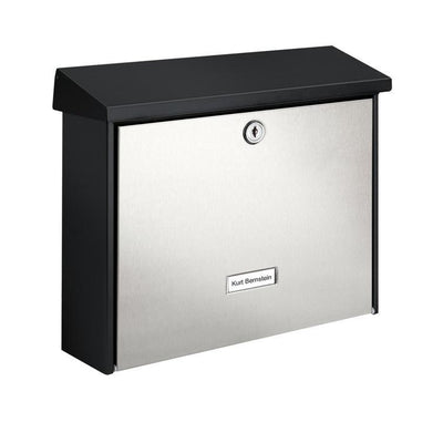 briefkasten london 6867 black+steel
