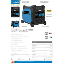 Stromerzeuger Güde Inverter ISG 6600-3 E - 40724