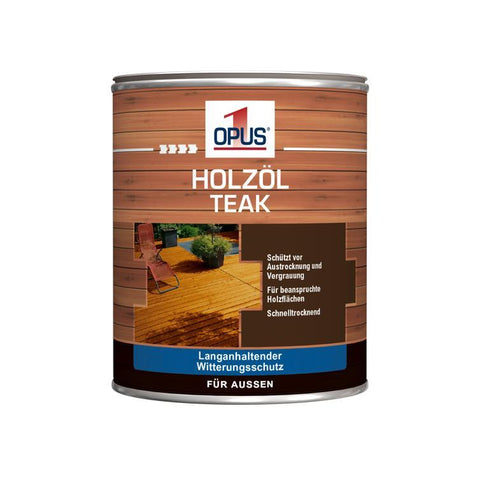 opus1 holzöl teak 750ml