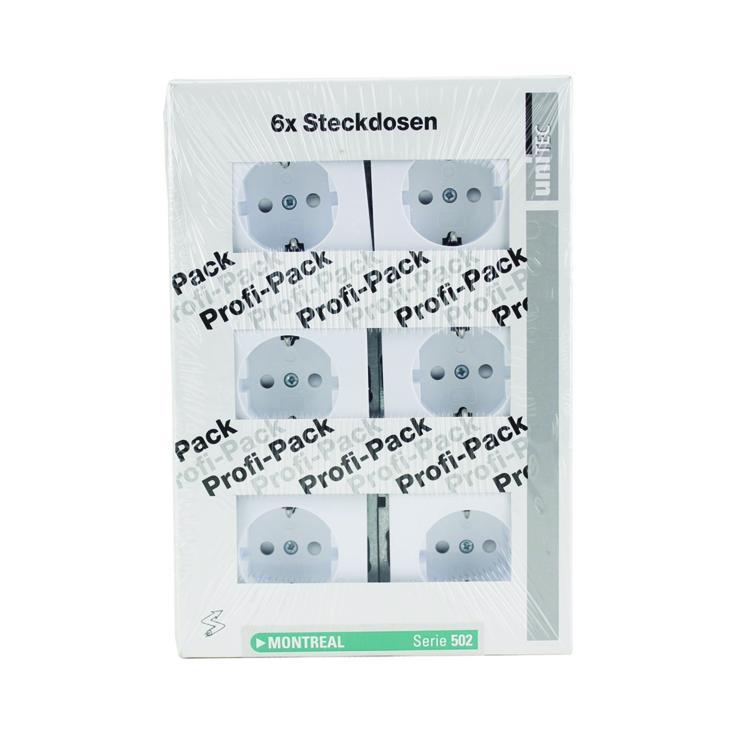 steckdosen profi-pack montreal serie502