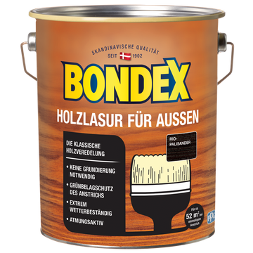 bondex holzlasur außen rio palisa. 4l
