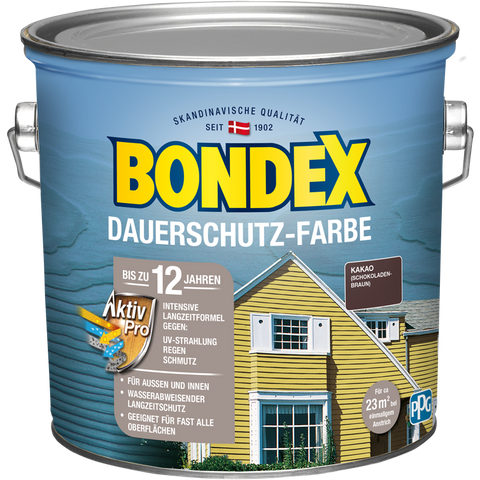 bondex dauerschutz farbe braun 2,5l