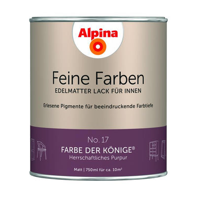 buntlack farbe der könige matt 750ml