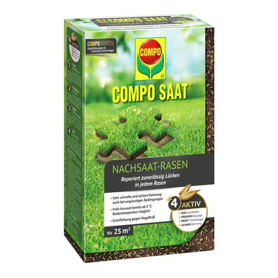 compo saat nachsaat-rasen 25qm 500g