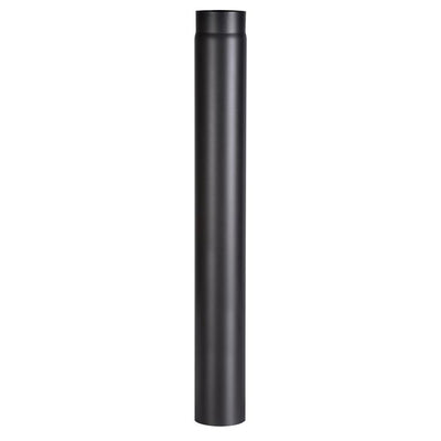 rauchrohr ø120, 1000 mm, 2 mm schwarz