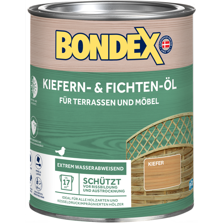 bondex kiefern-u.fichten öl farbl. 0,75l