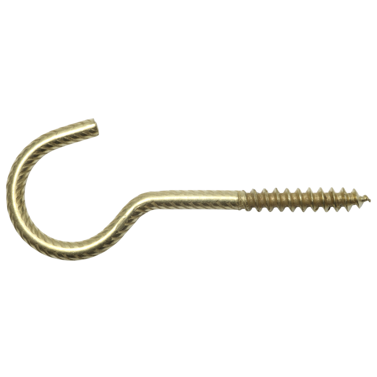 schraubhaken gebogen vermess 3,2x60/22mm