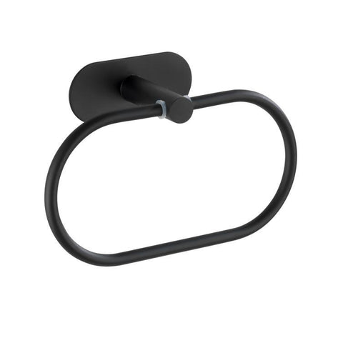 turbo-loc handtuchring orea black matt