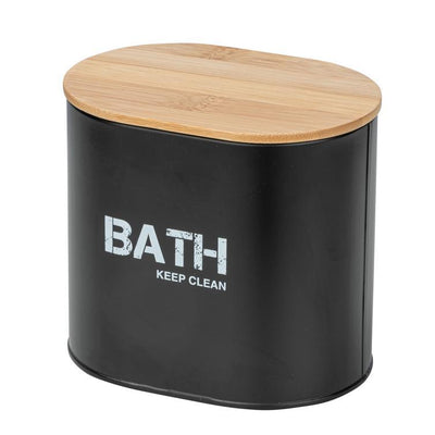 badbox mit deckel gara schwarz