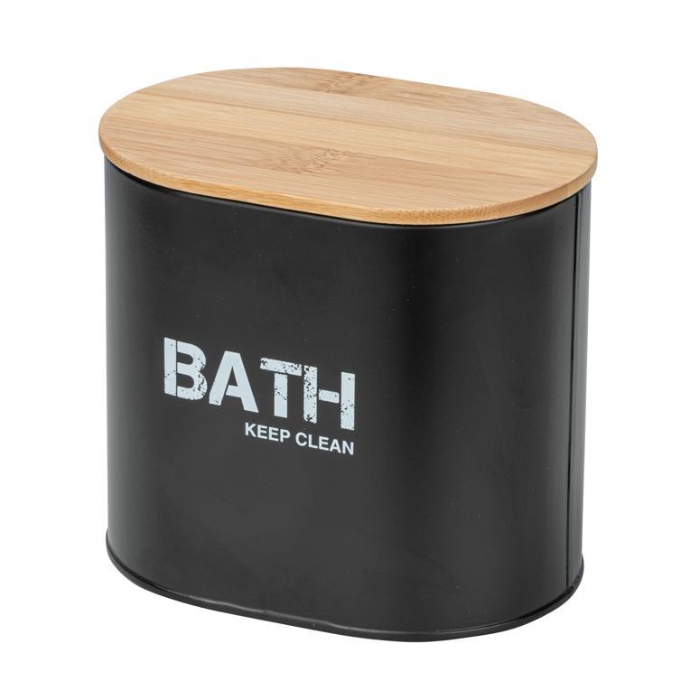 badbox mit deckel gara schwarz