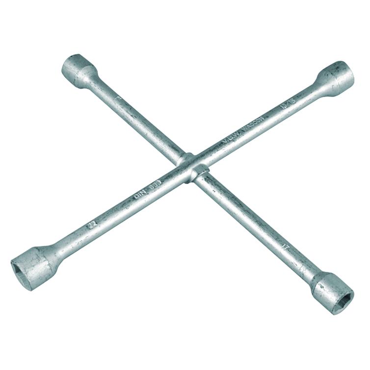 kreuzschlüssel silberfarbig
