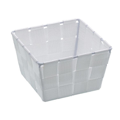 badkorb adria mini square 14x14x9 white