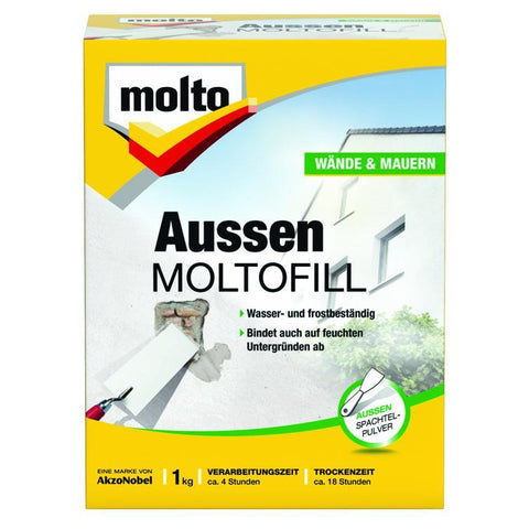 moltofill spachtelpulver aussen 1kg