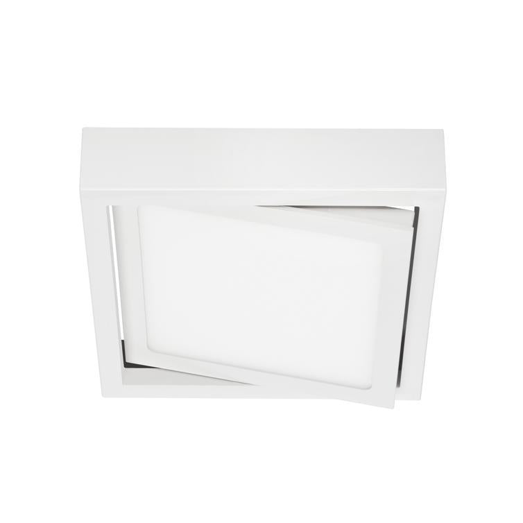 aufbauleuchte weiß 1xled-platine 12w