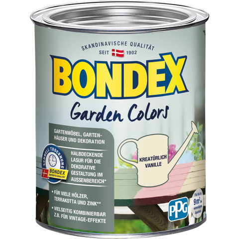 bondex garden colors krea. vanille 0,75l