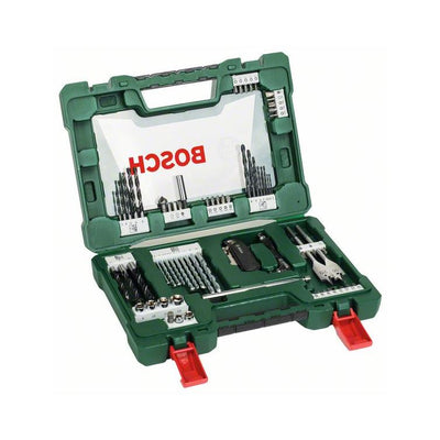 bohrer- und bit-set v-line 68-tlg.