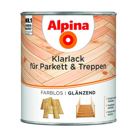 klarlack f.parkett & treppen glän. 750ml