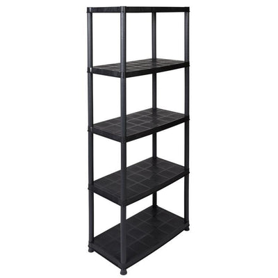 steckregal ku schwarz 710x380x1700 mm
