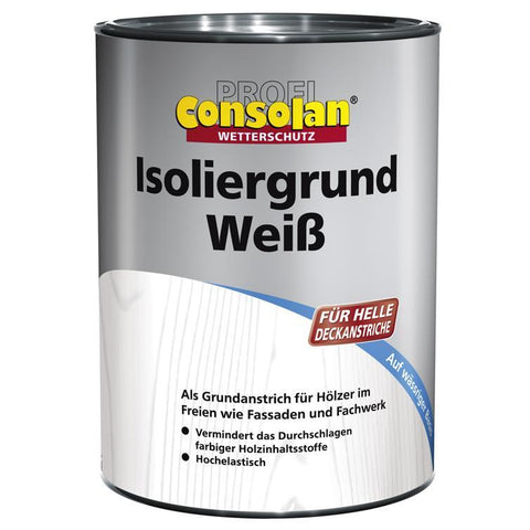 consolan isoliergrund wv weiß 750ml