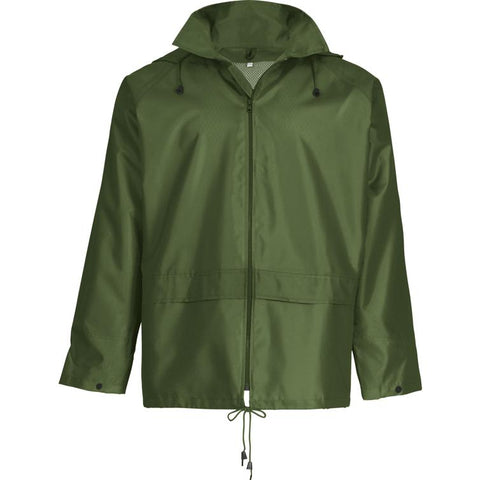 regenjacke profi oliv gr. xxl