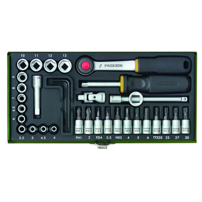 steckschlüsselsatz 1/4" (36-teilig)