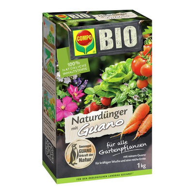 compo bio naturdünger guano 1kg