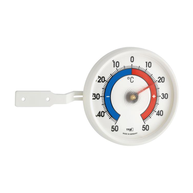 fensterthermometer kunststoff weiß