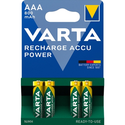 akku power aaa 800mah 4er