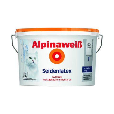 alpinaweiß seidenlatex 5l