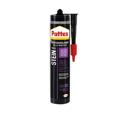 pattex montagekleber stein grau 420g