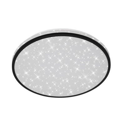 deckenleuchte led sternendekor schwarz