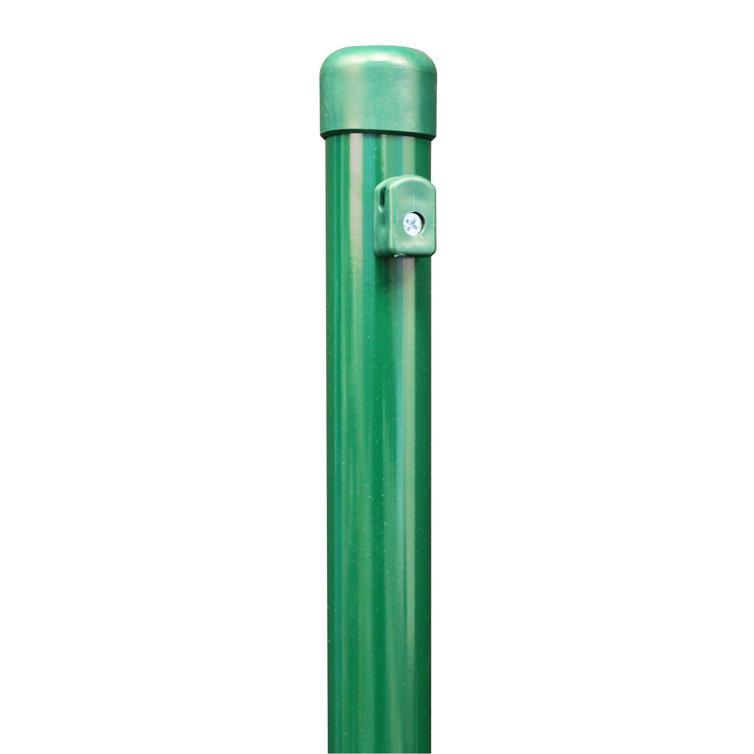 zaunpfosten zinkph. grün ø34x1750 mm