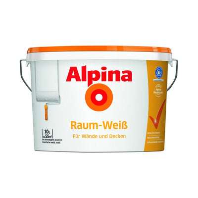 alpina raumweiß 10l
