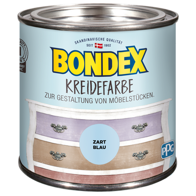 bondex kreidefarbe zart blau 0,5l