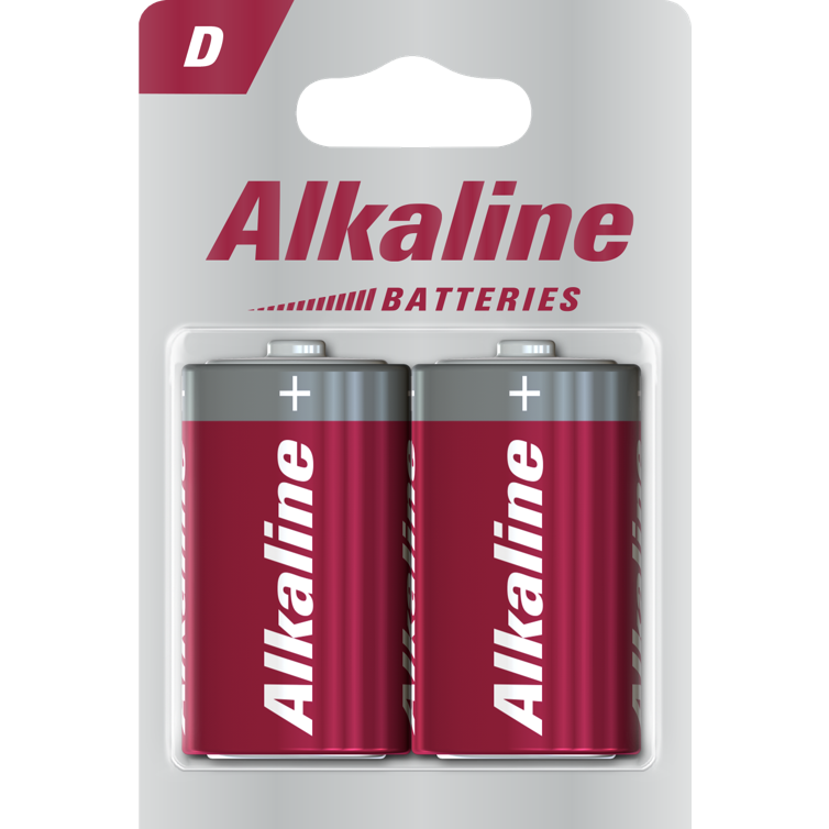 batterie alkaline d 2er